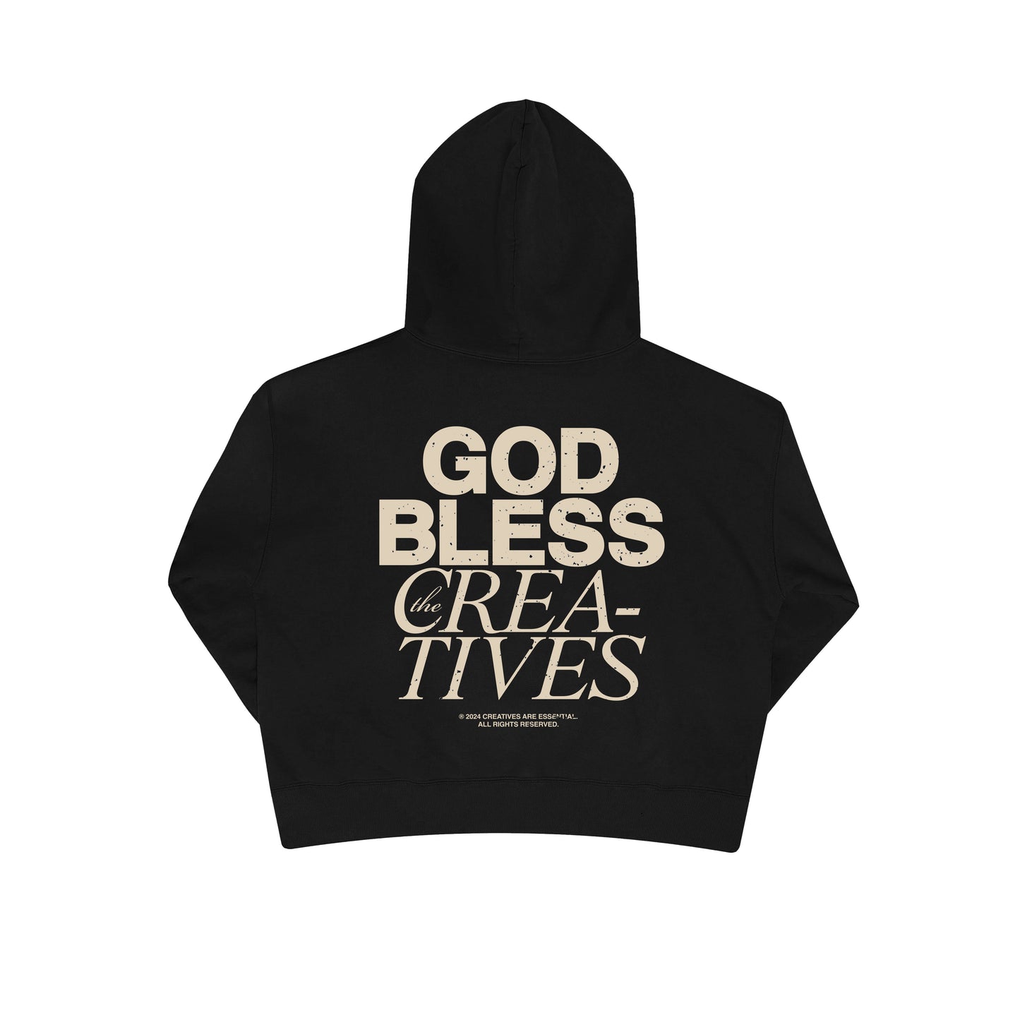 Black GOD BLESS Hoodie