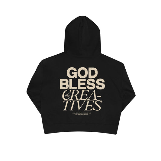 Black GOD BLESS Hoodie